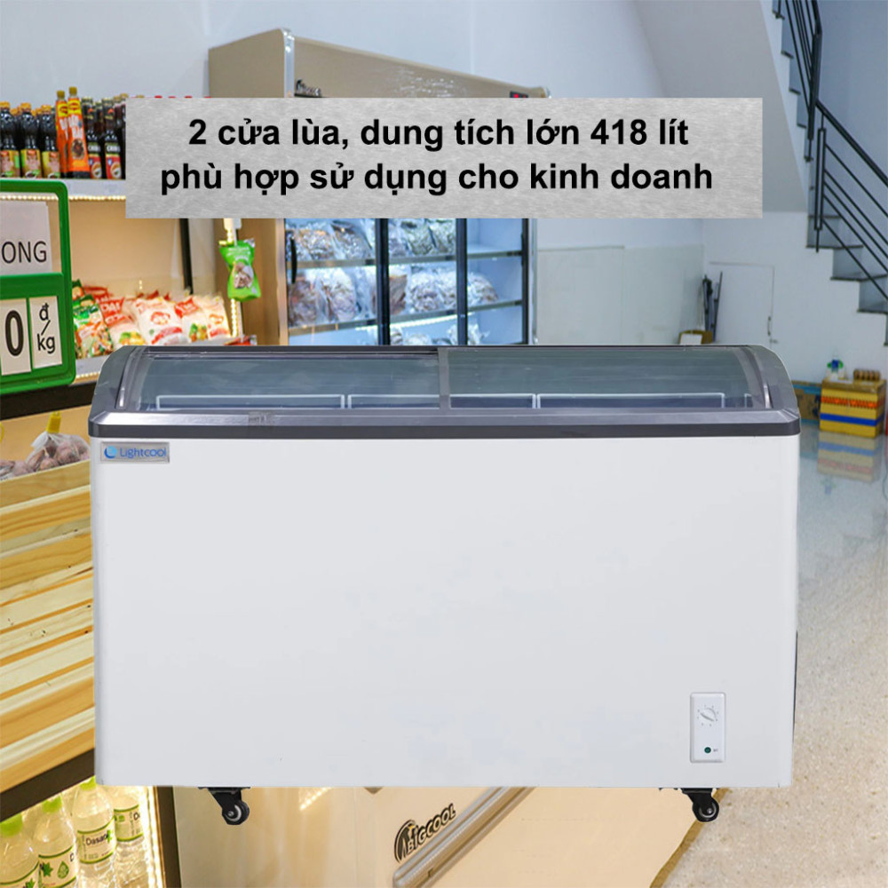 Tủ đông kem Lightcool SD-418Y 418L - Hàng chính hãng
