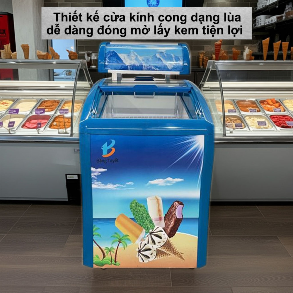 Tủ đông kem Lightcool SD-148Y 148 lít - Hàng chính hãng