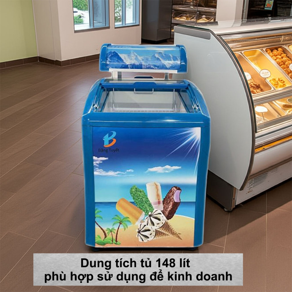 Tủ đông kem Lightcool SD-148Y 148 lít - Hàng chính hãng