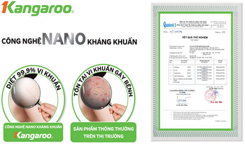 Công nghệ nano bạc của tủ đông kháng khuẩn Kangaroo KG388C1