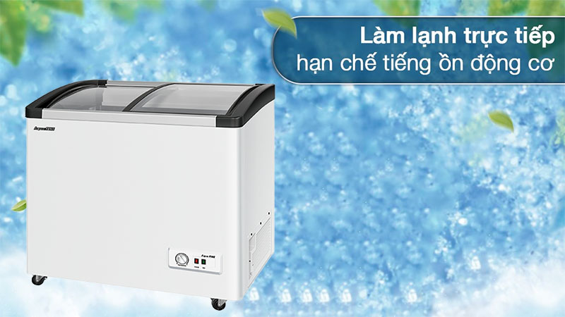 Tủ đông kính lùa Aquafine JW-1500F - Hàng chính hãng