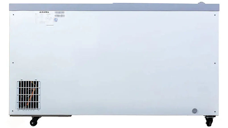 Tủ đông kính lùa cong Alaska KC-395 - Hàng chính hãng