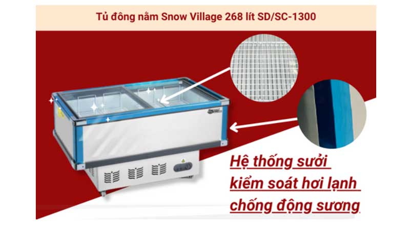 Có hện thống sưởi, chống động sương, kính luôn trong suốt, không bị mờ đục