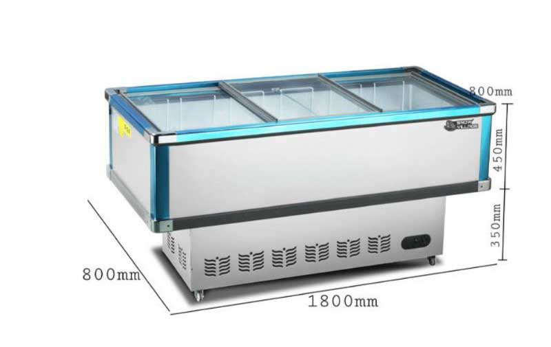 Kích thước của tủ đông Snow Village SD/SC-1800