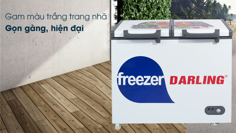 Tủ đông mát 2 ngăn Darling DMF-4999W2 - Hàng chính hãng