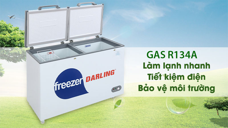 Tủ đông mát 2 ngăn Darling DMF-4999W2 - Hàng chính hãng