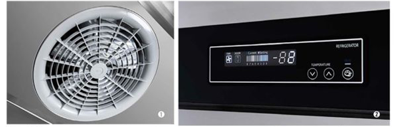 Tủ đông mát 4 cánh Turbo Air KRF45-4H - Hàng chính hãng