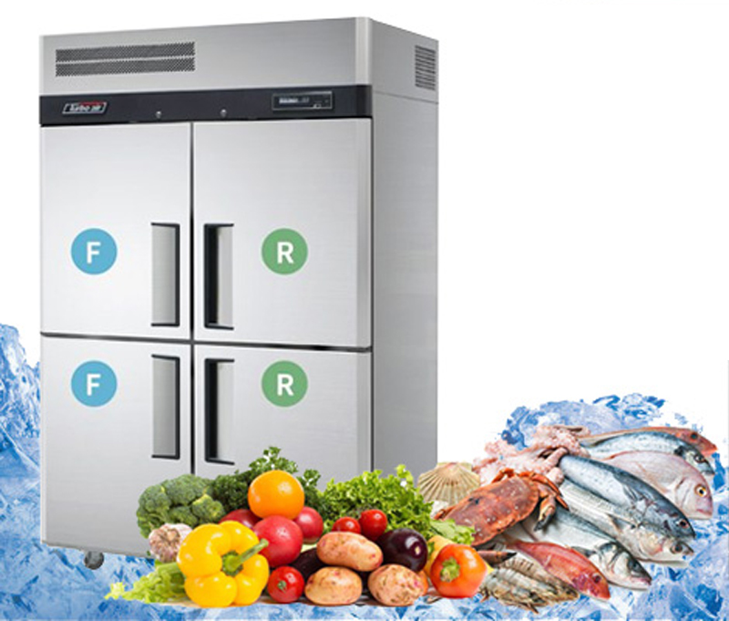 Tủ đông mát 4 cánh Turbo Air KRF45-4H - Hàng chính hãng