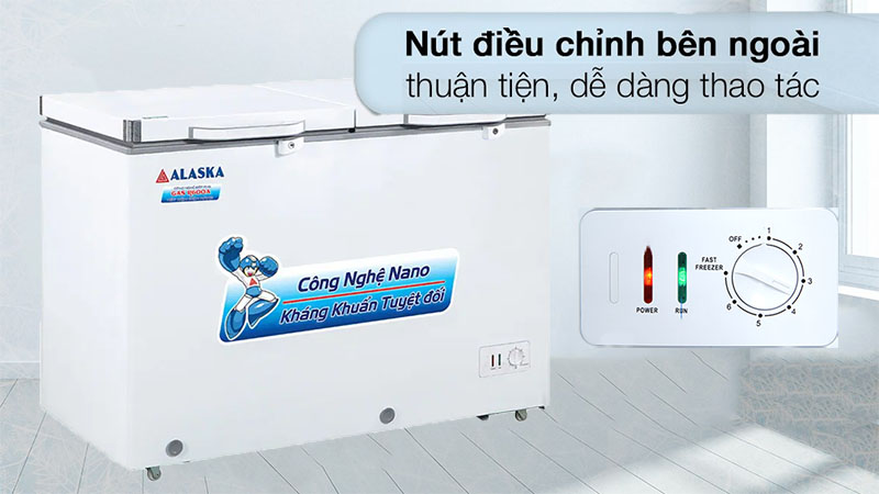 Điều khiển của Tủ đông mát Alaska BCD-3068N