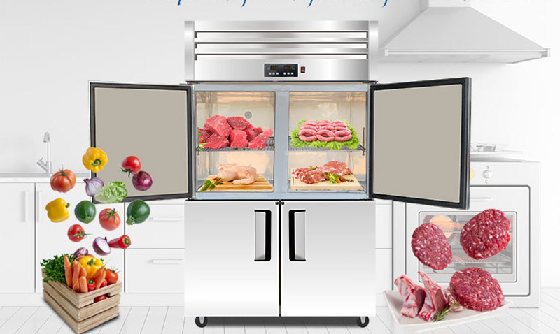 Tủ đông mát 4 cánh Fushima FSMTDM4C - Hàng chính hãng