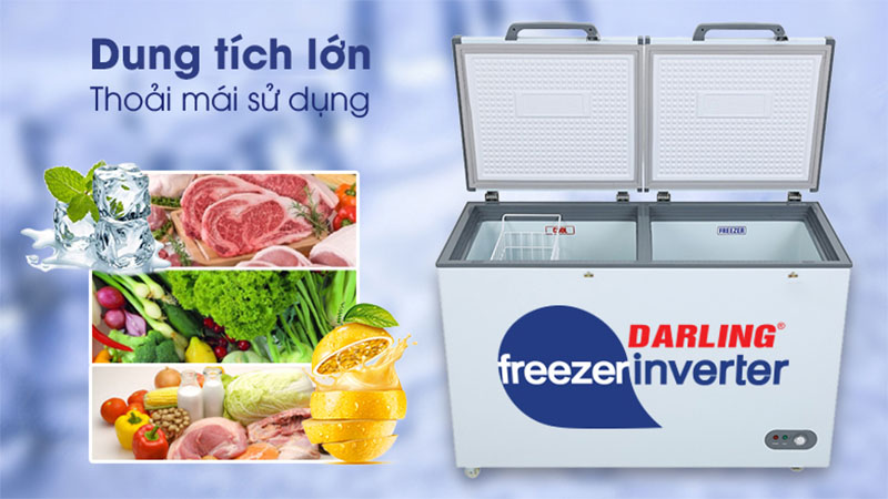 Tủ đông mát Inverter Darling DMF-4999WI2 - Hàng chính hãng