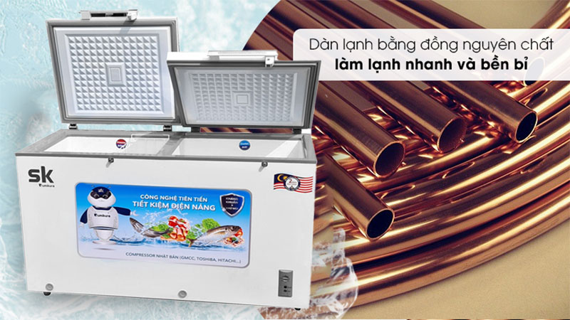 Tủ đông mát Sumikura SKF-300D - Hàng chính hãng
