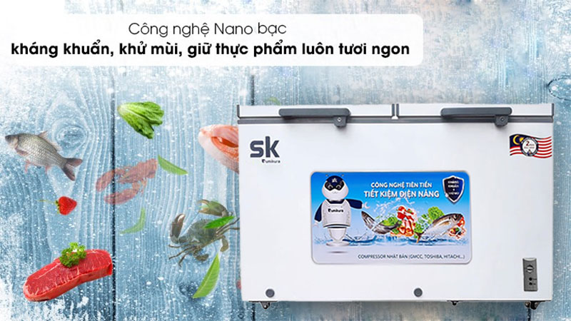 Tủ đông mát Sumikura SKF-350D - Hàng chính hãng