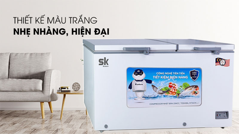 Tủ đông mát Sumikura SKF-500D - Hàng chính hãng