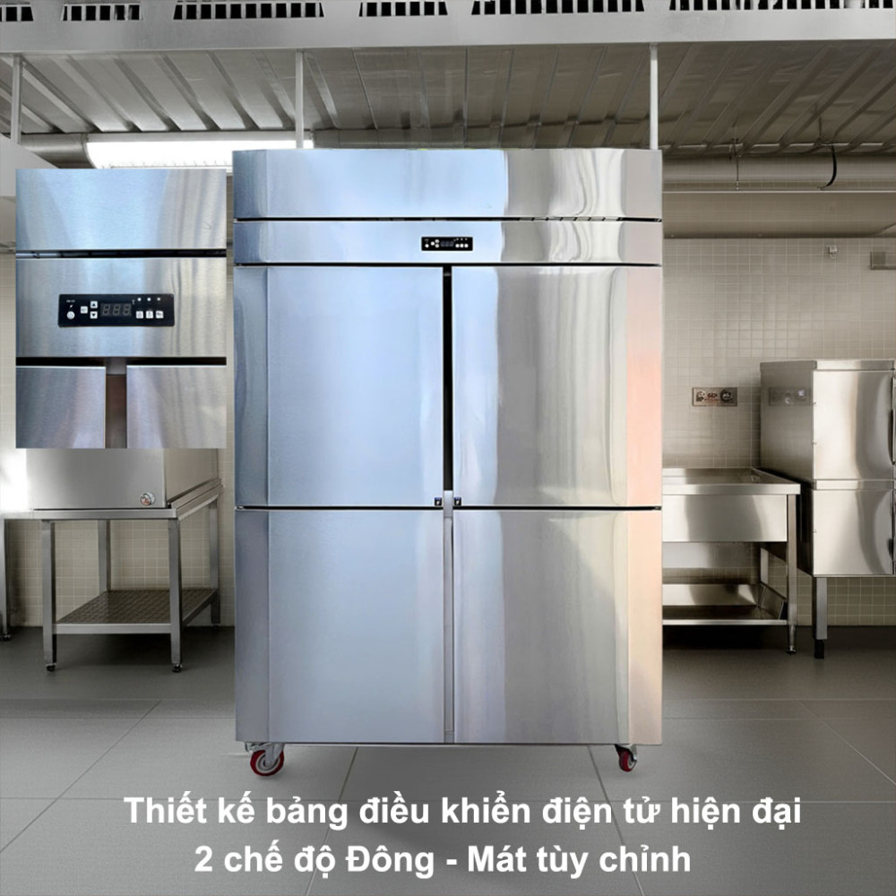 Tủ đông công nghiệp 1 chế độ Lightcool LS-1200F 840L - Hàng chính hãng