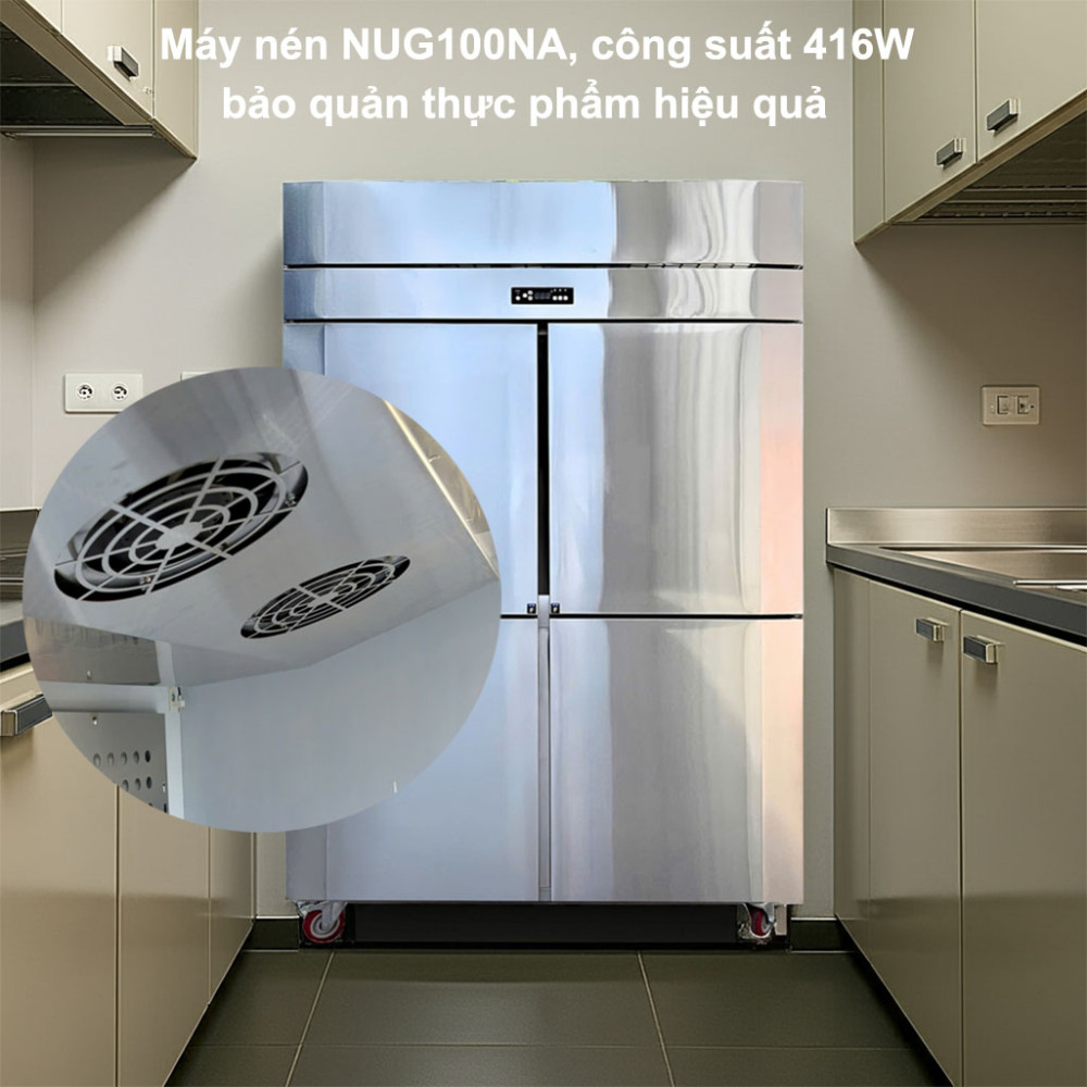 Tủ đông công nghiệp 1 chế độ Lightcool LS-1200F 840L - Hàng chính hãng