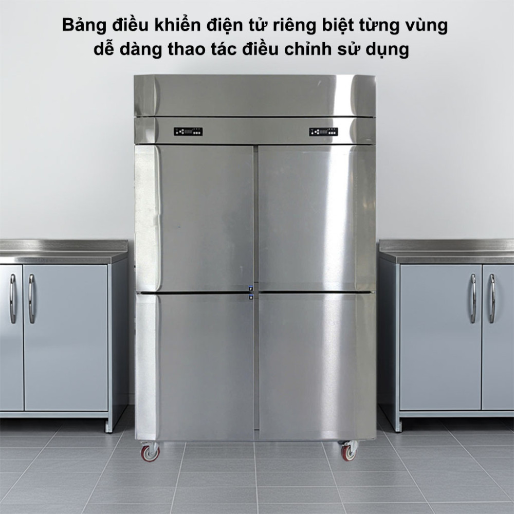 Tủ đông mát công nghiệp 2 chế độ Lightcool LS-1200F 840L - Hàng chính hãng