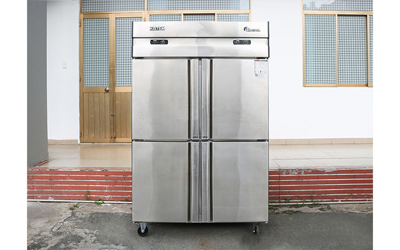 Tủ đông mát inox 4 cánh Kistem KIS-XD45HRF - Hàng chính hãng