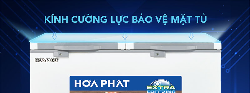 Tủ đông cánh kính Hòa Phát HPF-BD6245.T1 - Hàng chính hãng