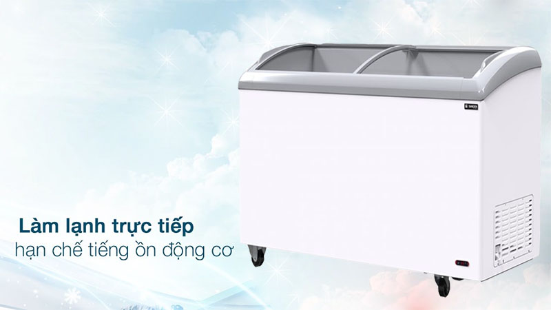 Tủ đông mặt kính Sanden SNC-0515 - Hàng chính hãng