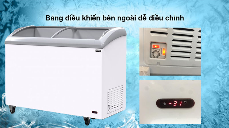 Tủ đông mặt kính Sanden SNC-0515 - Hàng chính hãng