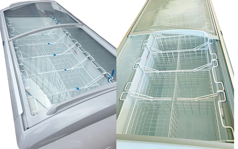 Tủ đông mặt kính lùa Sanden Intercool SNC-0515 - Hàng chính hãng