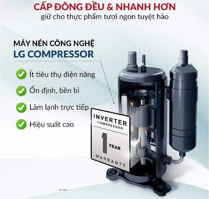 Tủ đông mát 4 cánh Starion SR-S45AIA - Hàng chính hãng