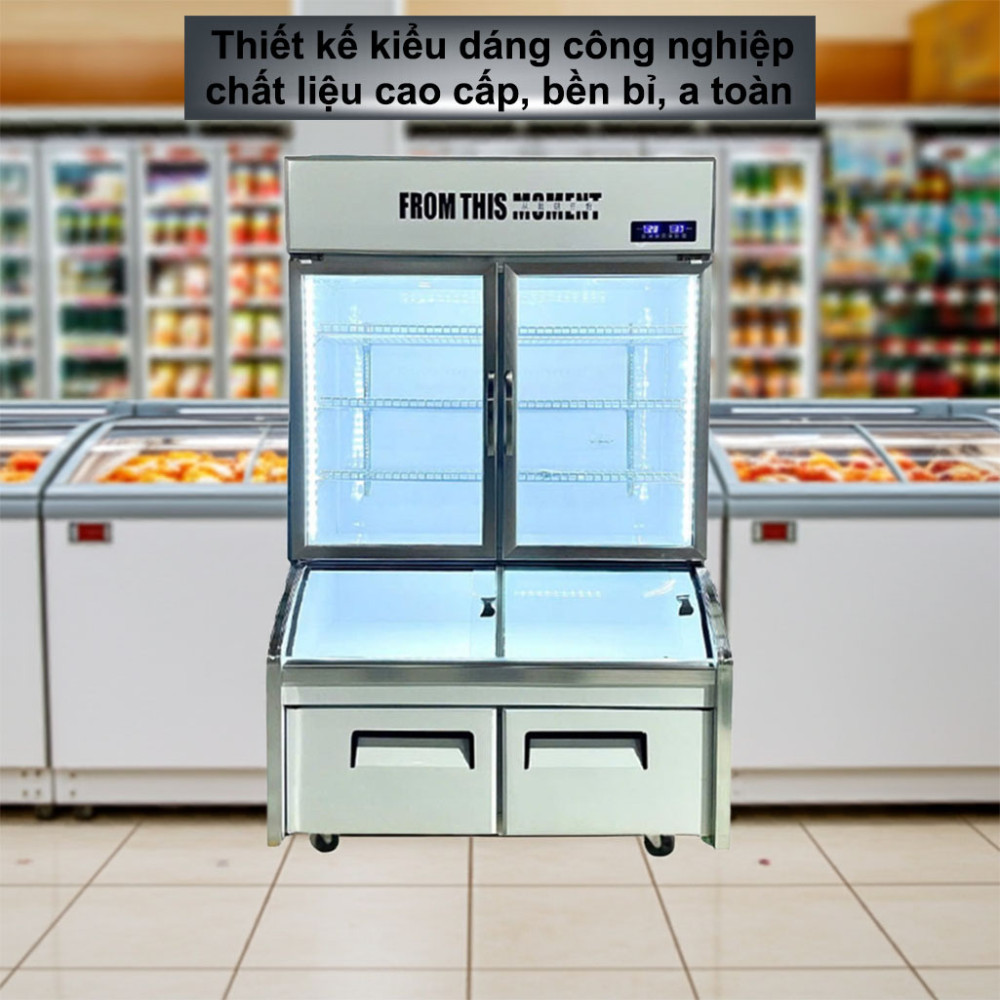 Tủ đông mát tích hợp 3 chế độ Lightcool LS-1800F 1.2M 710L - Hàng chính hãng