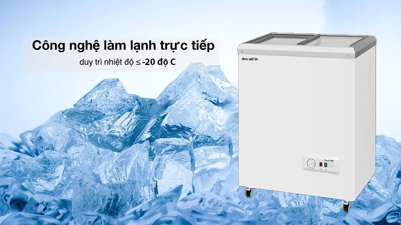 Tủ đông mini AquaFine JW-80F - Hàng chính hãng