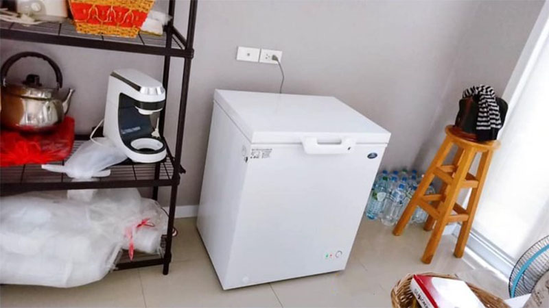 Tủ đông mini Sanden SCF-0165 - Hàng chính hãng