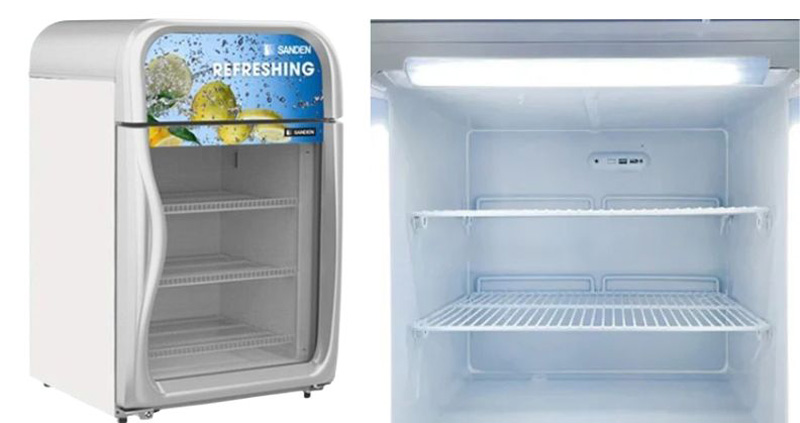 Tủ đông mini Sanden SNR-0100 - Hàng chính hãng