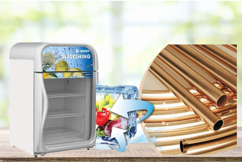 Tủ đông mini Sanden SNR-0100 - Hàng chính hãng