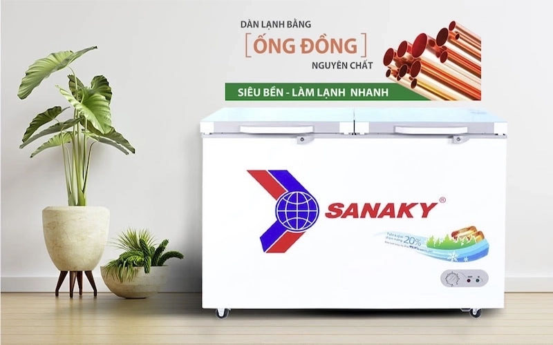 Tủ đông nằm Sanaky VH4099A2KD - Hàng chính hãng