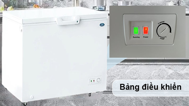 Tủ đông nằm Sanden SCF-0215 - Hàng chính hãng