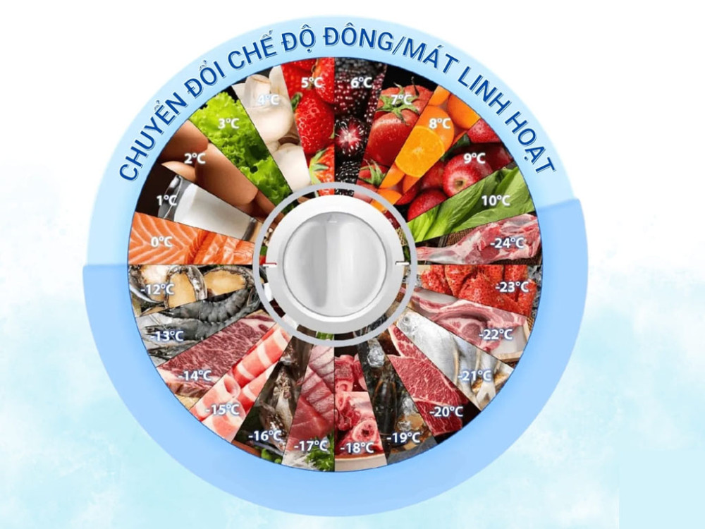 Tủ đông Toshiba inverter GR-RC390CM-PMV(01) - Hàng chính hãng