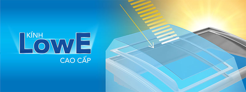 Tủ đông trưng bày Hòa Phát HSF-AD6280.C1 - Hàng chính hãng