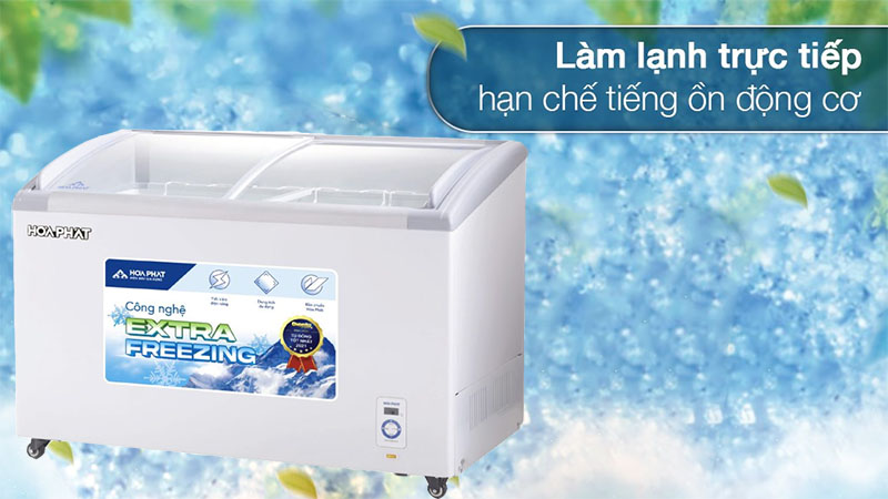 Công nghệ làm lạnh của Tủ đông trưng bày Hòa Phát HSF-AD6357.C1