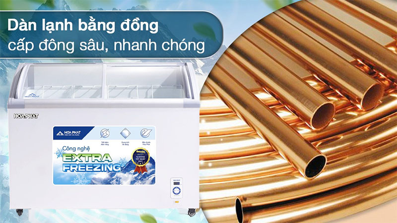 Tủ đông trưng bày Hòa Phát HSF-AD6451.C1 - Hàng chính hãng