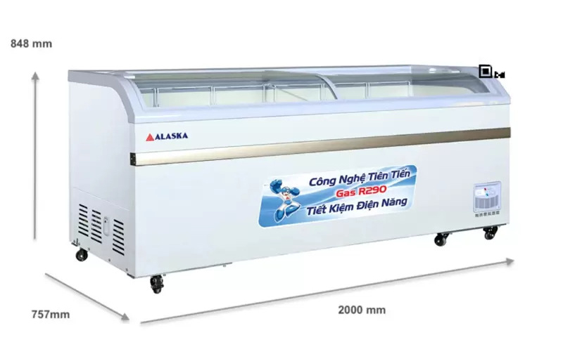 Tủ đông Alaska KC-550  - Hàng chính hãng