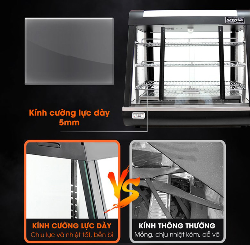Tủ giữ nóng thức ăn Newsun HW-60-2 - Hàng chính hãng