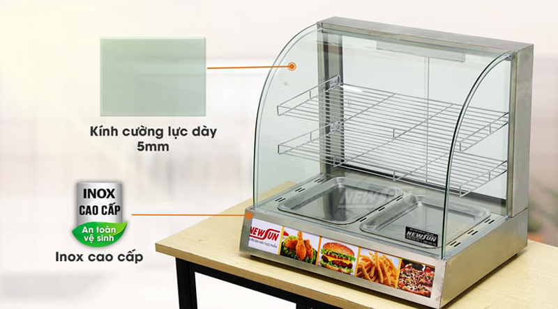 Tủ giữ nóng thức ăn Newsun NS-HW-2PS - Hàng chính hãng