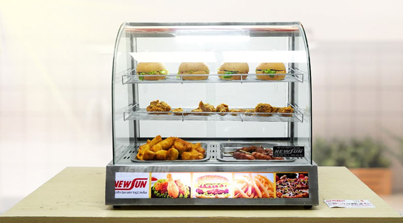 Tủ giữ nóng thức ăn Newsun NS-HW-2PS - Hàng chính hãng