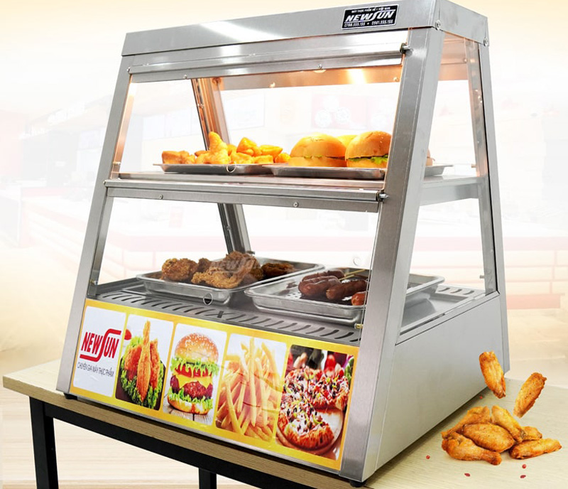 Tủ giữ nóng thức ăn Newsun NS-HW-2x2 - Hàng chính hãng