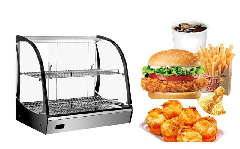 Tủ trưng bày và giữ nóng thức ăn H&C CBW-95L - Hàng chính hãng