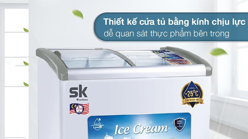 Tủ kem Sumikura SKFS-400C-FS - Hàng chính hãng