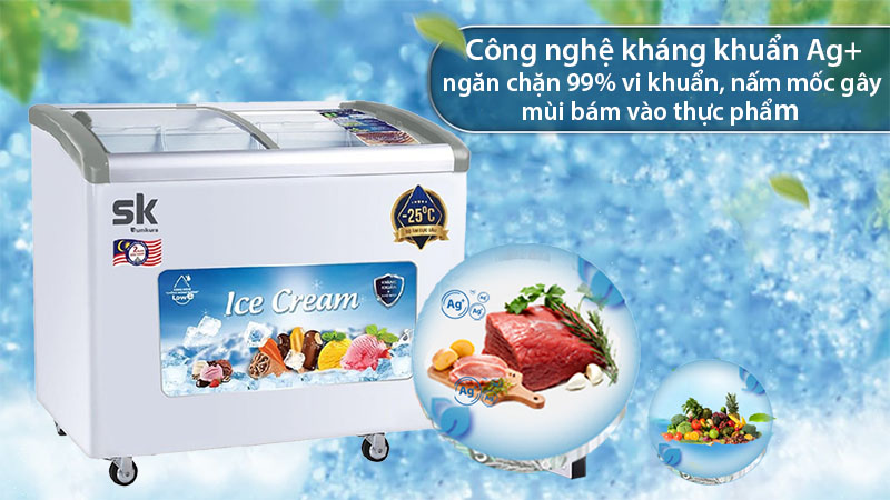 Tủ kem Sumikura SKFS-400C-FS - Hàng chính hãng
