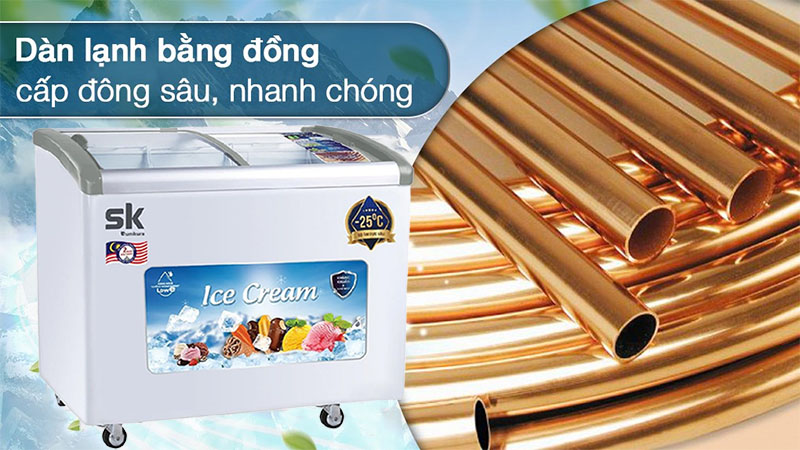 Tủ kem Sumikura SKFS-400C-FS - Hàng chính hãng