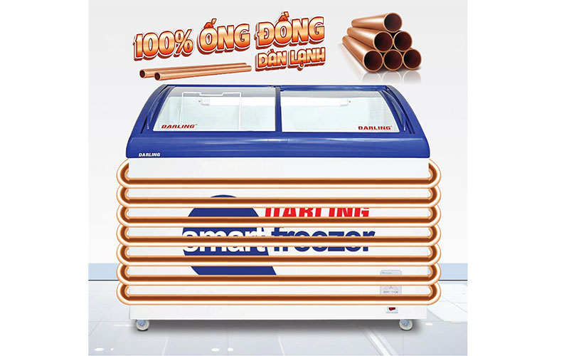 Tủ kem thông minh Darling DMF-3079ASK - Hàng chính hãng