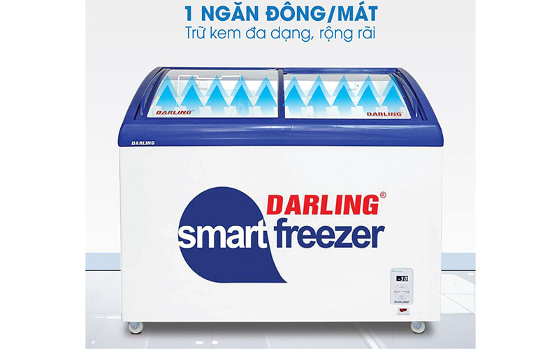 Tủ kem thông minh Darling DMF-3079ASK - Hàng chính hãng