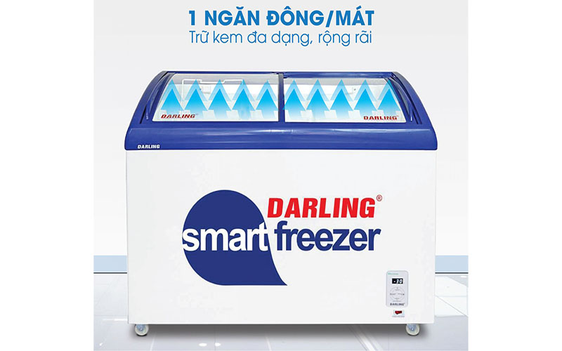 Tủ đông cửa lùa Darling DMF-4079ASK - Hàng chính hãng